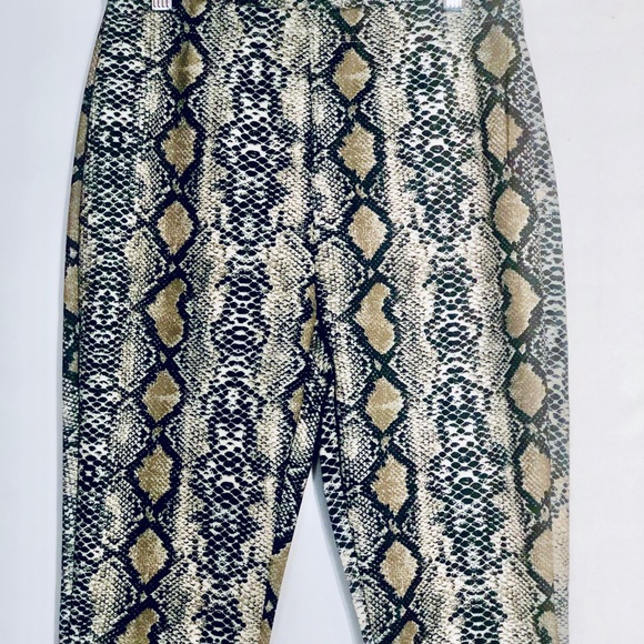 NEW..! Pallazo Pants Boho Snake Bell Button M - Picture 4 of 8